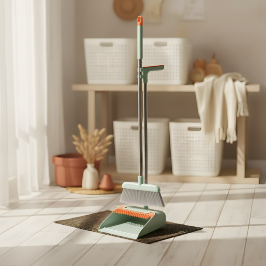 Broom With Dustpan